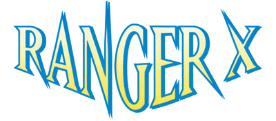 Ranger X logo for Sega Genesis